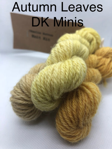 Charlie Buttons Yarns - Natural Dyed Minis Trio - DK