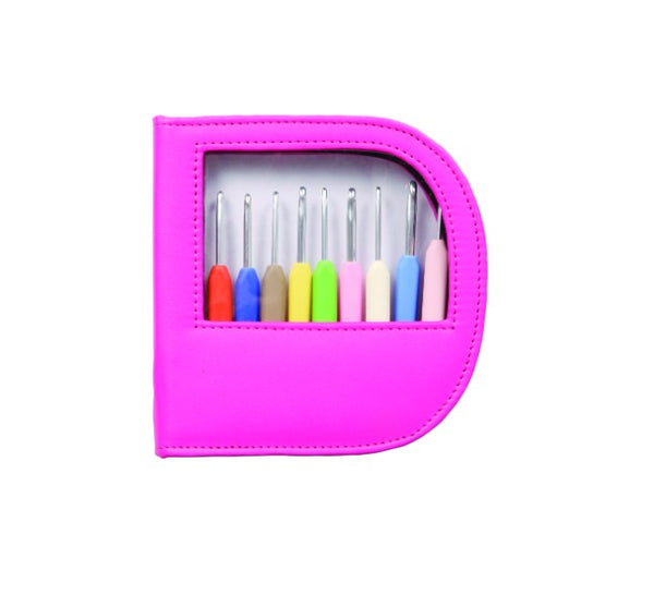 Knit Pro Waves Crochet Hooks Set - Pink