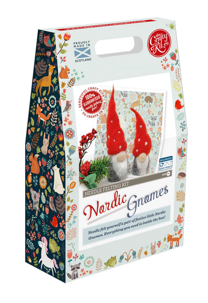Nordic Gnomes Needle Felting Kit