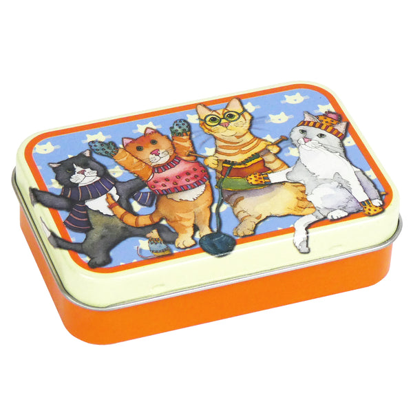 Kittens in Mittens Rectangular Tins - Emma Ball