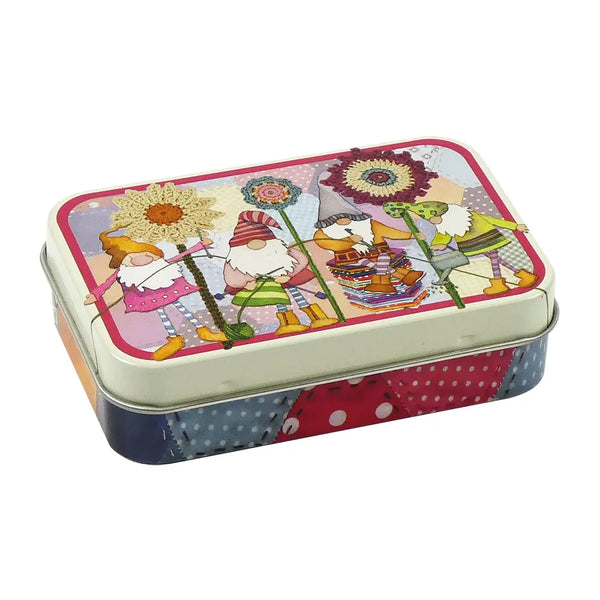 Crafting Gnomes Rectangular Tins - Emma Ball