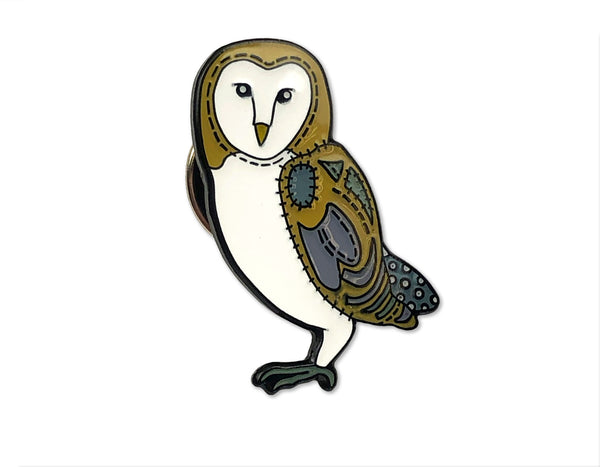 Stitched Birdies Enamel Pins - Emma Ball