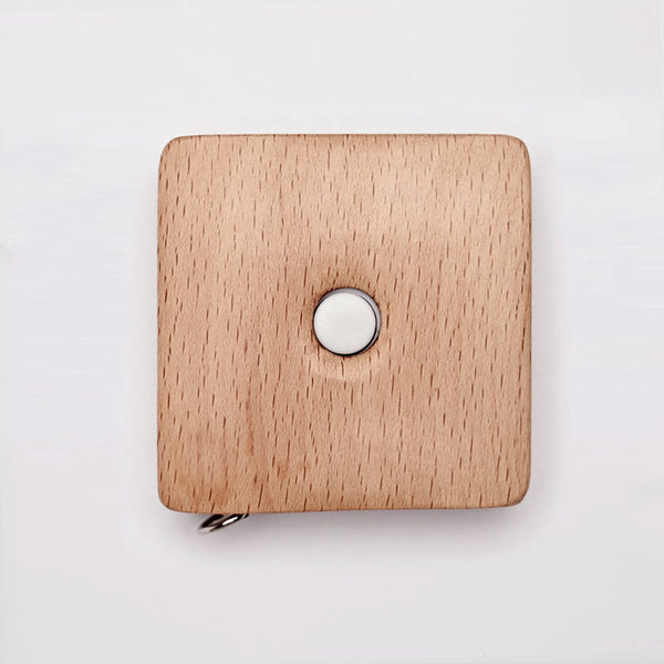 Knit Pro Beech Wood retractable Tape Measure