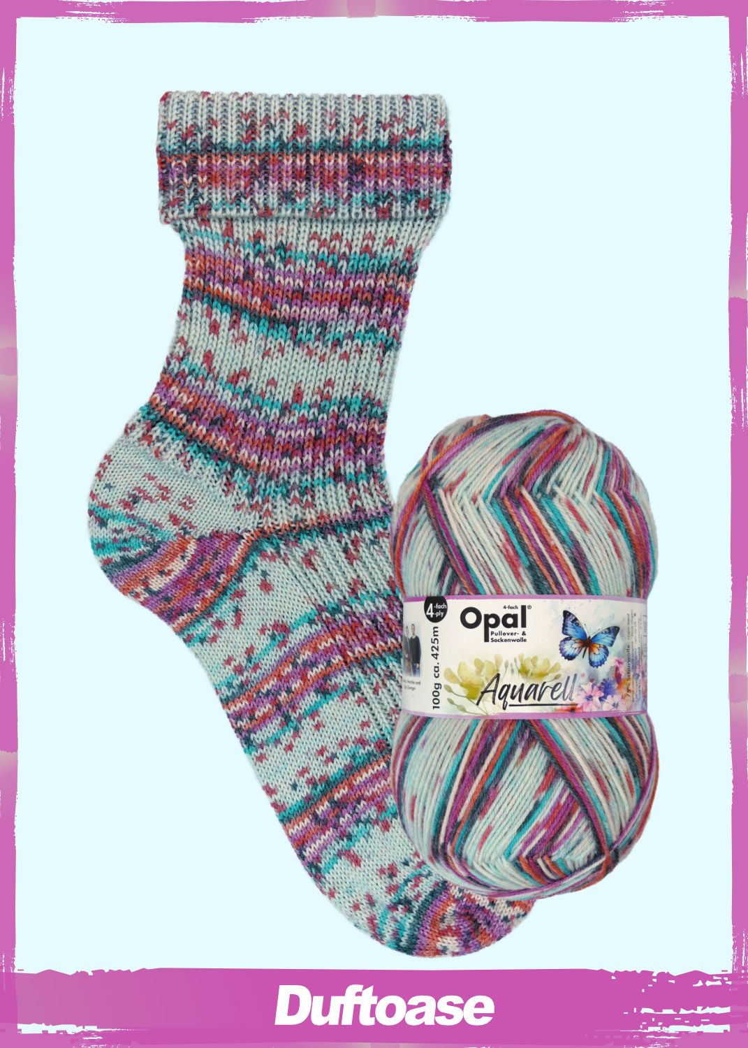 Opal - Aquarell - 4ply