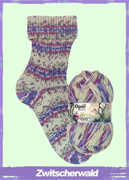 Opal - Aquarell - 4ply