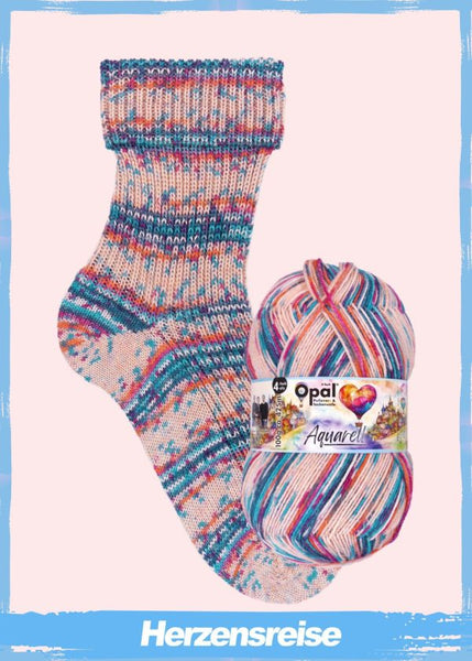 Opal - Aquarell - 4ply