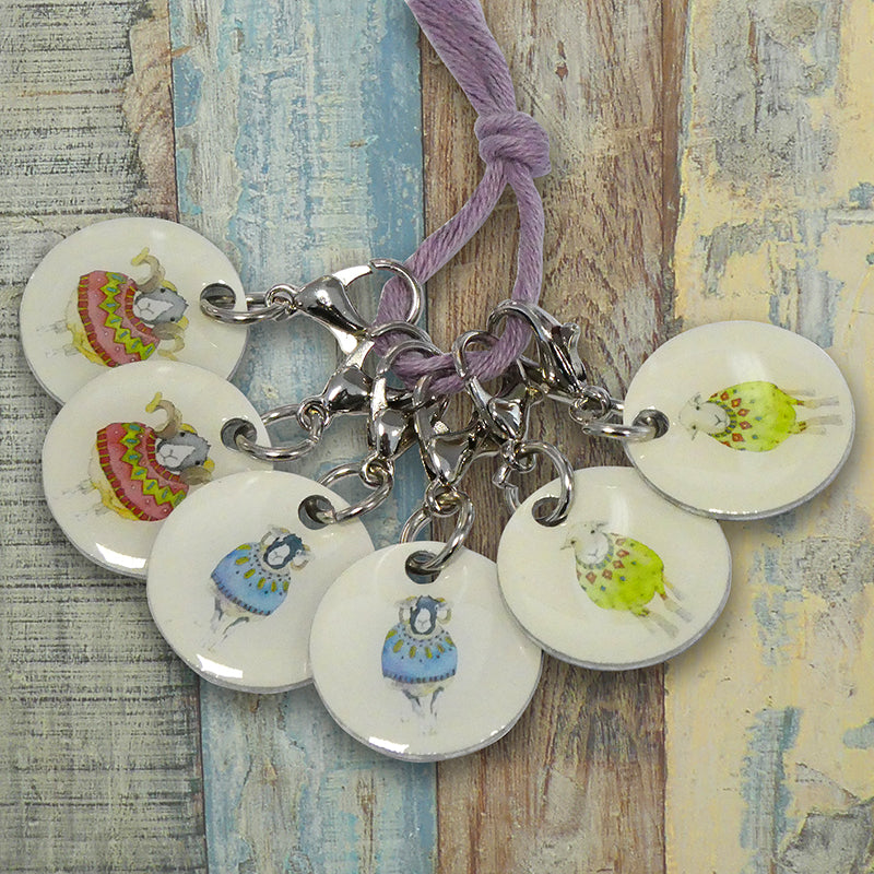 Lobster Clasp Stitch markers - Emma Ball