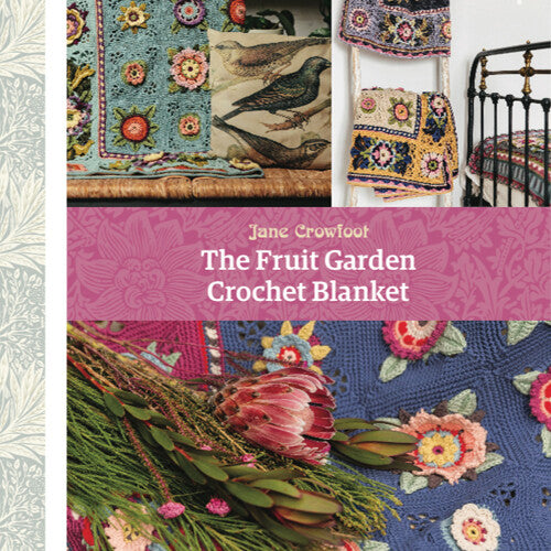 The Fruit Garden Crochet Blanket by Jane Crowfoot