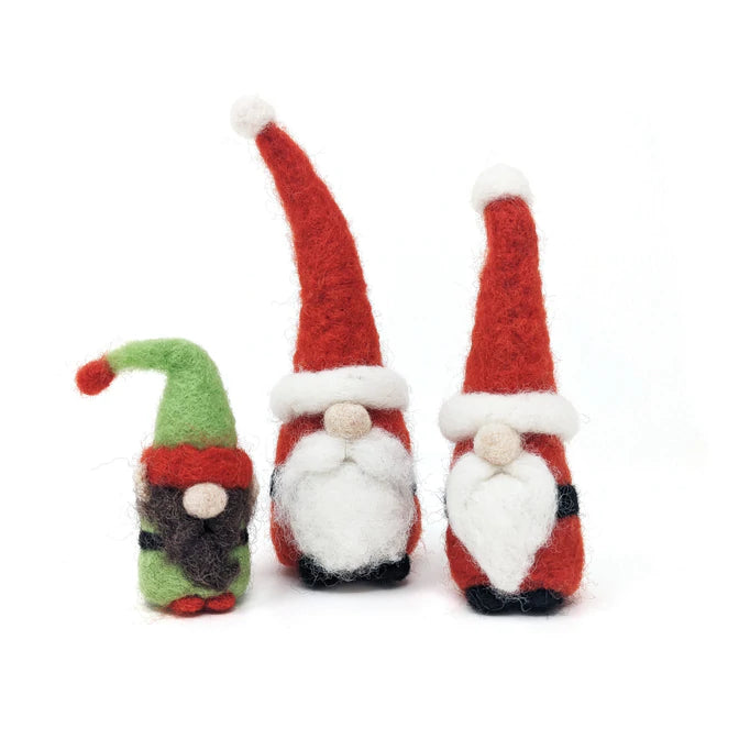 Santa Gnomes Needle Felting Kit