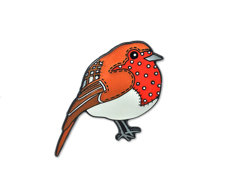 Stitched Birdies Enamel Pins - Emma Ball