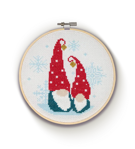 Nordic Gnomes Cross Stitch Kit